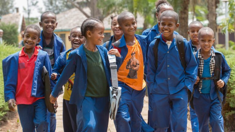 Children at Abdii Borii Children's Home