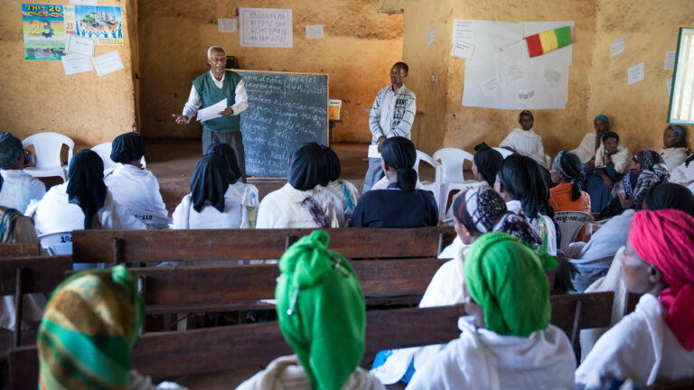 Microcredit training in Dano