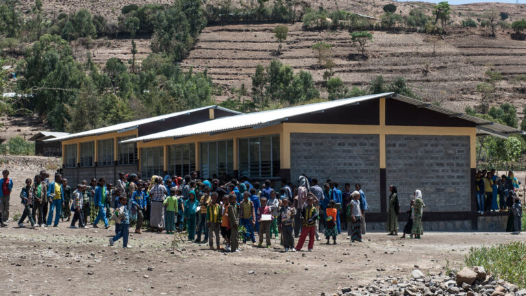 Wogdi project area: 400th school built by Menschen für Menschen in Ethiopia