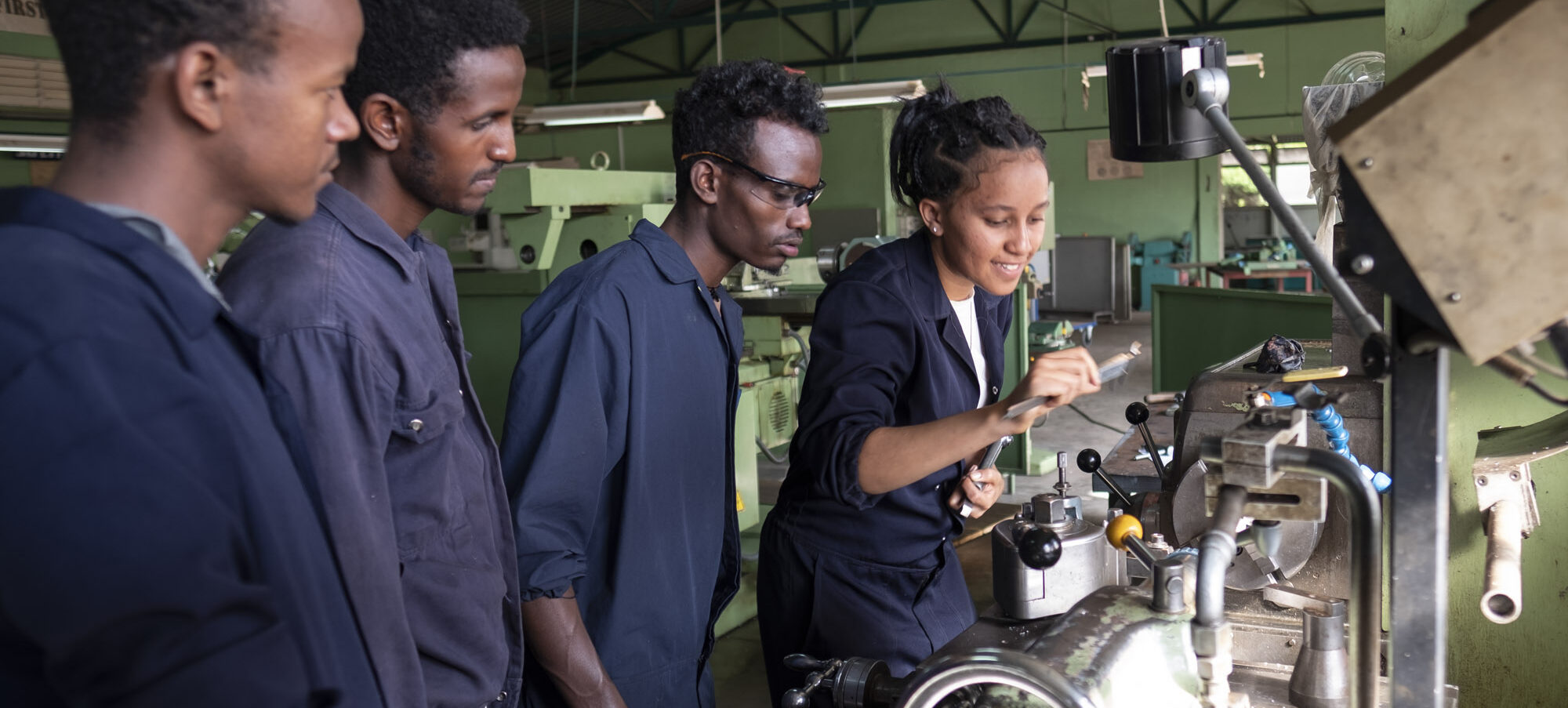 Studierende am ATTC in Harar