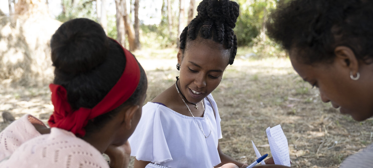 Women in the project areas in Ethiopia