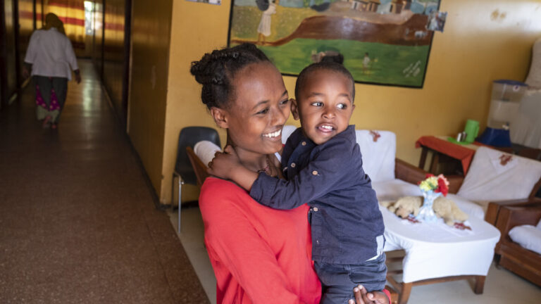 Kids and young adults in Abdii-Borii