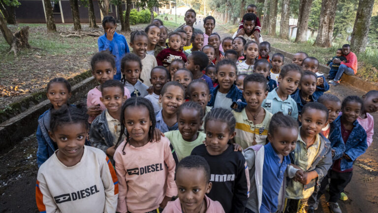 Many children in Abdii-Borii