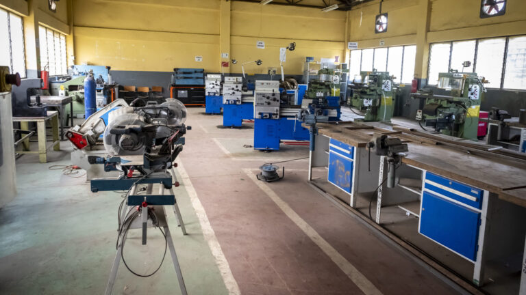 TVETs are equipped with modern equipment so that trainees can gain practical experience.