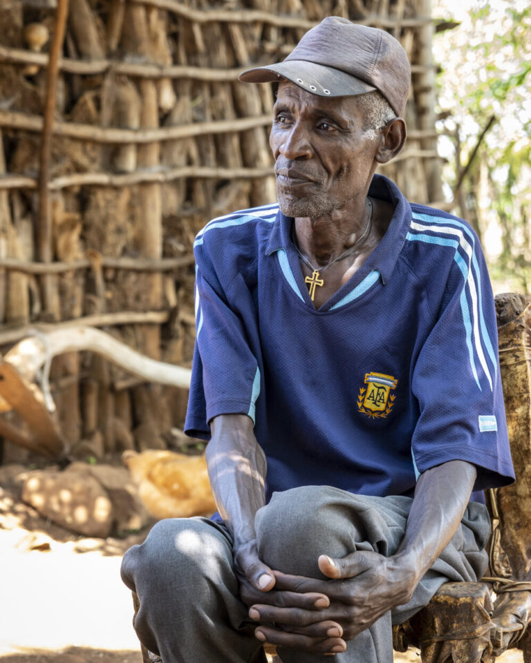 Farmer Chepo Mada in the Boreda project area.