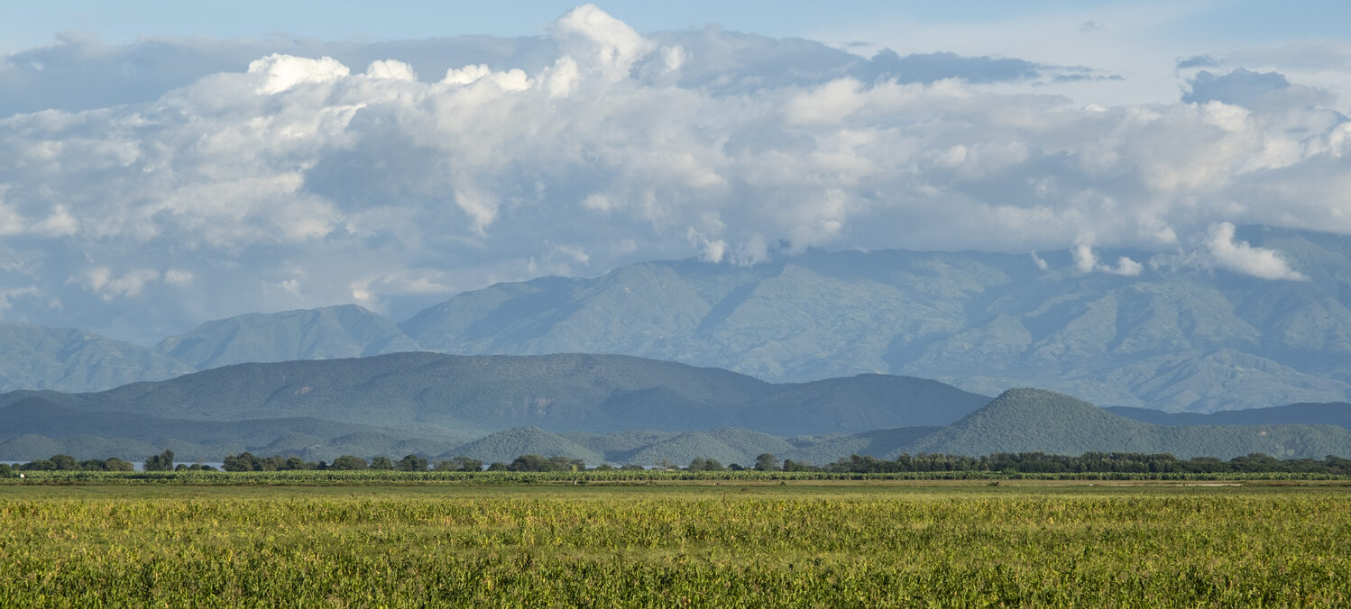 A landscape in rural Ethiopia