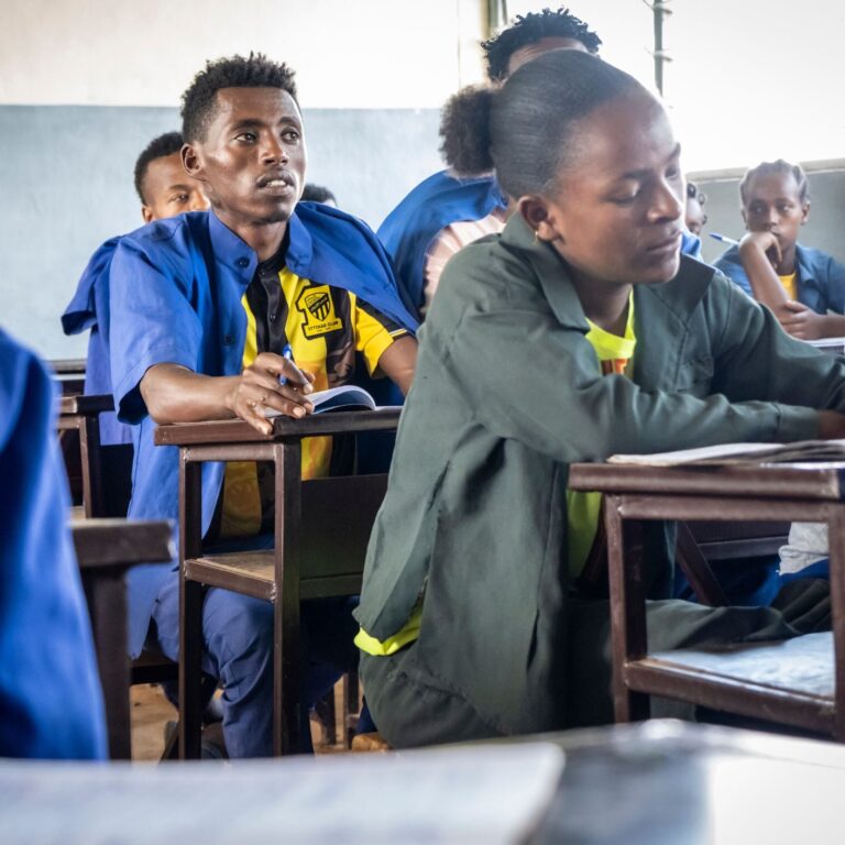 Older students who participate attentively in class