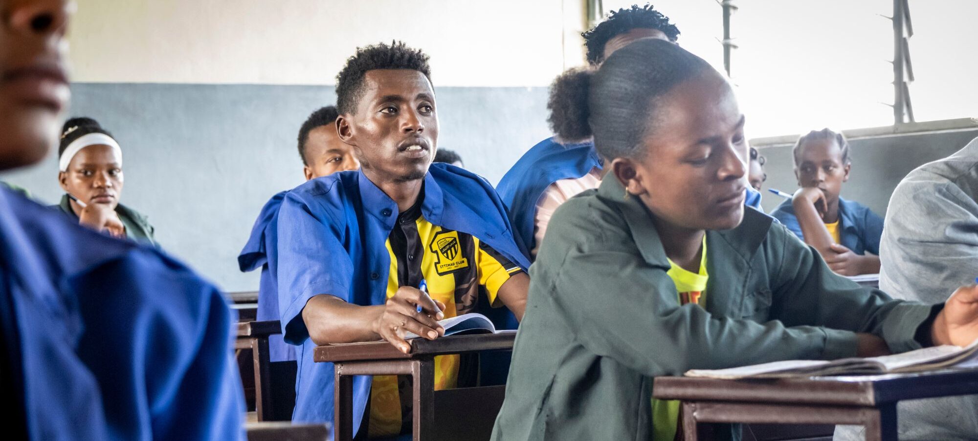 Older students who participate attentively in class